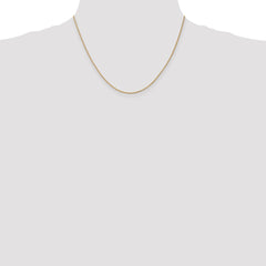 14K 18 inch 1.05mm Spiga with Lobster Clasp Chain