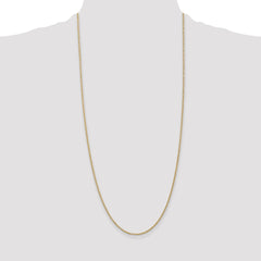 14K 30 inch 1.8mm Forzantine Cable with Lobster Clasp Chain