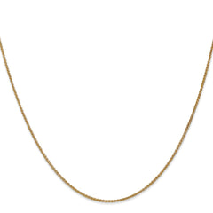 14K 26 inch 1.25mm Spiga with Lobster Clasp Chain