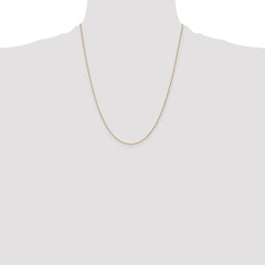 14k 1.2mm D/C Cable Chain - 10