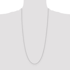 14k WG 1.2mm D/C Cable Chain - 5