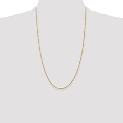 14K 26 inch 1.3 Heavy Baby Rope with Lobster Clasp Chain