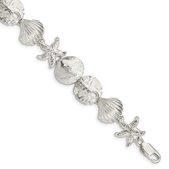 Sterling Silver Seashells Bracelet - 3