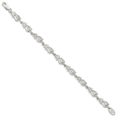 Sterling Silver Cats Bracelet - 2