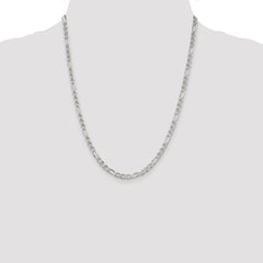 Sterling Silver 3.75mm Figaro Anchor Chain - 2