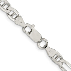 Sterling Silver 5.5mm Figaro Anchor Chain - 3