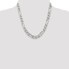 Sterling Silver 8.75mm Figaro Anchor Chain - 4