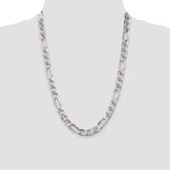Sterling Silver 8.75mm Figaro Anchor Chain - 3