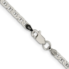 Sterling Silver 3mm Flat Anchor Chain - 5