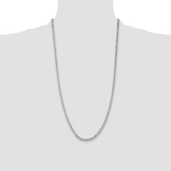 Sterling Silver 3.75mm Flat Anchor Chain - 10