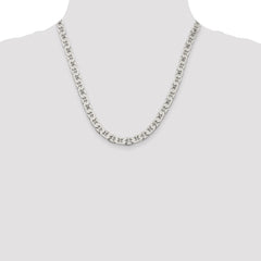 Sterling Silver 6.5mm Flat Anchor Chain - 2