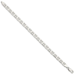 Sterling Silver 6.5mm Flat Anchor Chain - 3