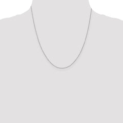 Sterling Silver .6mm Box Chain - 3