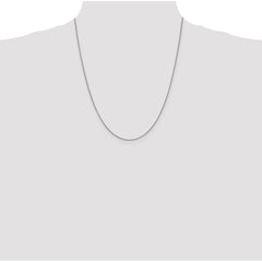 Sterling Silver .9mm Box Chain - 10