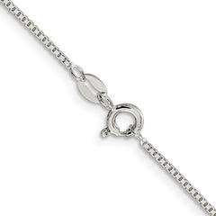 Sterling Silver 1.1mm Box Chain - 10