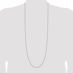 Sterling Silver 1.1mm Box Chain - 6