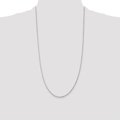 Sterling Silver 1.25mm Box Chain