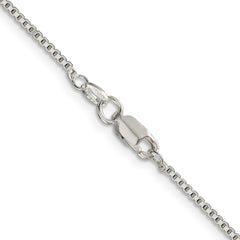 Sterling Silver 1.4mm Box Chain - 5