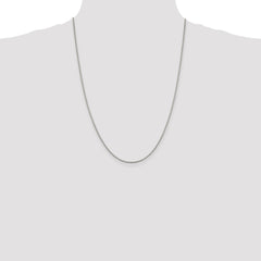 Sterling Silver 1.4mm Box Chain - 5
