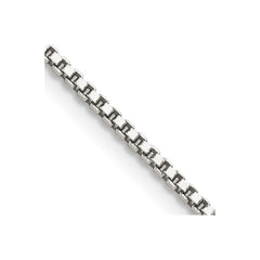 Sterling Silver 1.4mm Box Chain - 6
