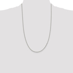 Sterling Silver 1.5mm Box Chain - 10