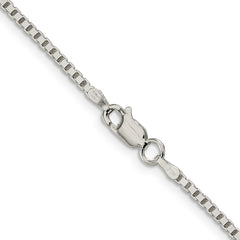 Sterling Silver 1.75mm Box Chain - 5