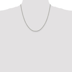 Sterling Silver 1.9mm Box Chain - 9