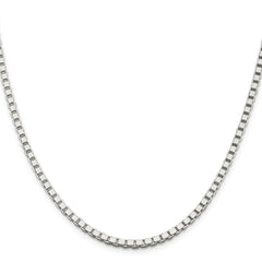 Sterling Silver 3mm Box Chain - 6
