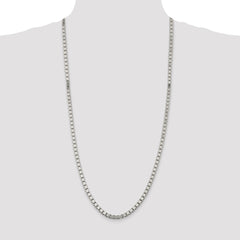 Sterling Silver 4.5mm Box Chain - 6