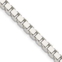 Sterling Silver 4.5mm Box Chain - 5