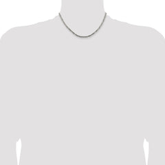 Sterling Silver 3.25mm Byzantine Chain - 4