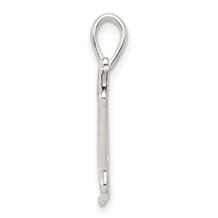 Sterling Silver Race Horse Charm - 2