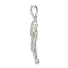 Sterling Silver Rose Pendant - 2