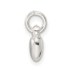 Sterling Silver Small Puffed Heart Charm