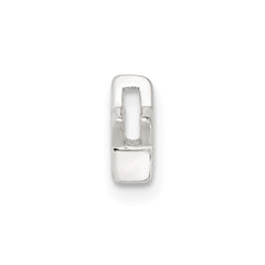 Sterling Silver E-coated Star Slide Charm