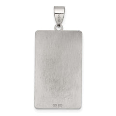 Sterling Silver Death Tarot Card Pendant