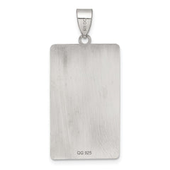 Sterling Silver The Tower Tarot Card Pendant