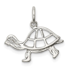 Sterling Silver Turtle Charm - 7