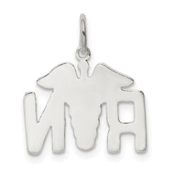 Sterling Silver Nurse Symbol Charm - 2