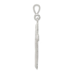 Sterling Silver Latin Cross Pendant - 8