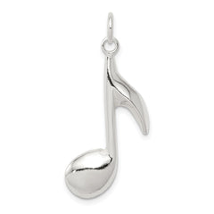 Sterling Silver Music Note Charm - 3