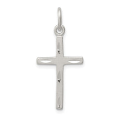 Sterling Silver Cross Charm - 9