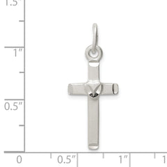 Sterling Silver Latin Cross Pendant - 9