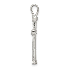 Sterling Silver Cross Charm - 6