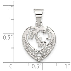 Sterling Silver #1 Mom Charm