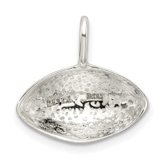 Sterling Silver Football Charm - 2