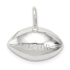 Sterling Silver Football Charm - 2
