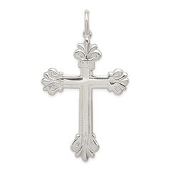 Sterling Silver INRI Cross Pendant - 2