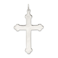Sterling Silver Budded Cross Pendant - 2