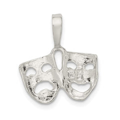 Sterling Silver Comedy/Tragedy Charm - 4